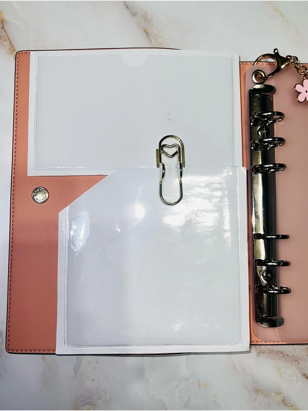COACH Notebook A6 Binder Adapter Insert & Pockets ONLY I NOTEBOOK* Not Included
